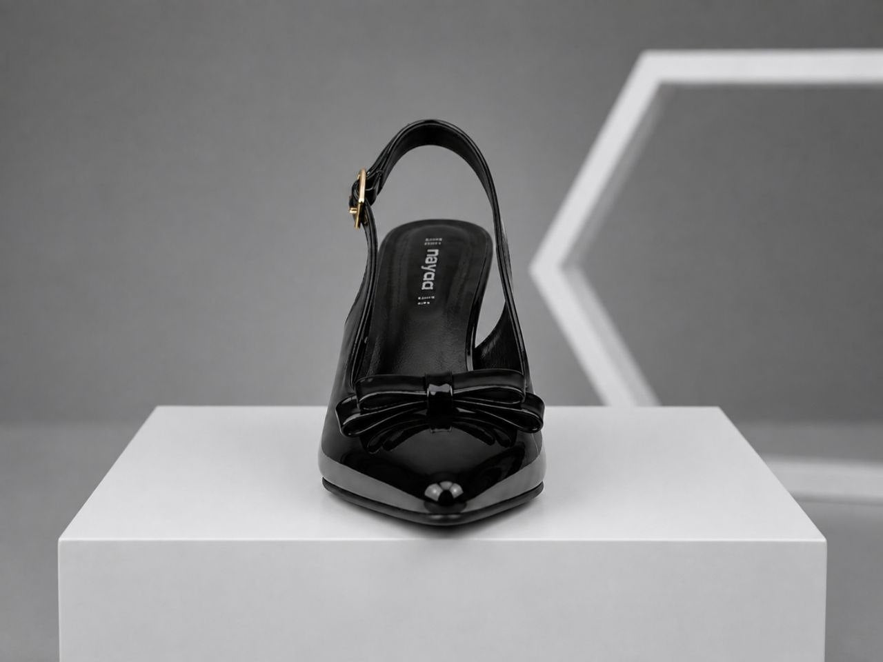 Midnight Elegance | Signature Black Slingback🖤