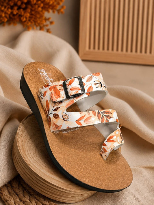 Printed Comfort Slipper🤎